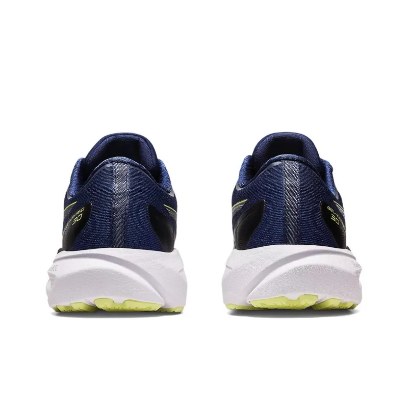 Asics Gel Kayano 30 Abrasion Resistant Low Top Kids' Running Shoes Dark Blue Teenagers-4