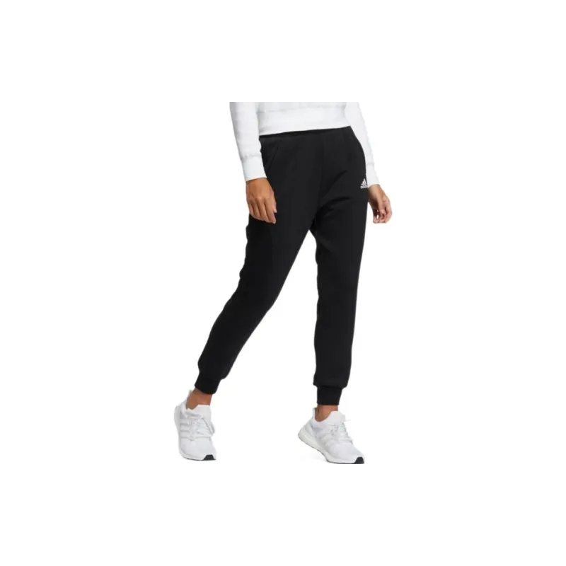 Adidas Knitted Sports Pants Women's Black-2