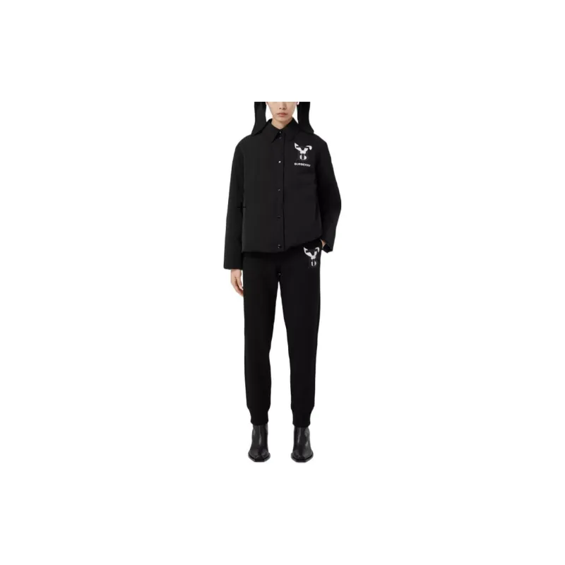 Burberry SS23 The Year Of The Rabbit Jackets Women's Black-2