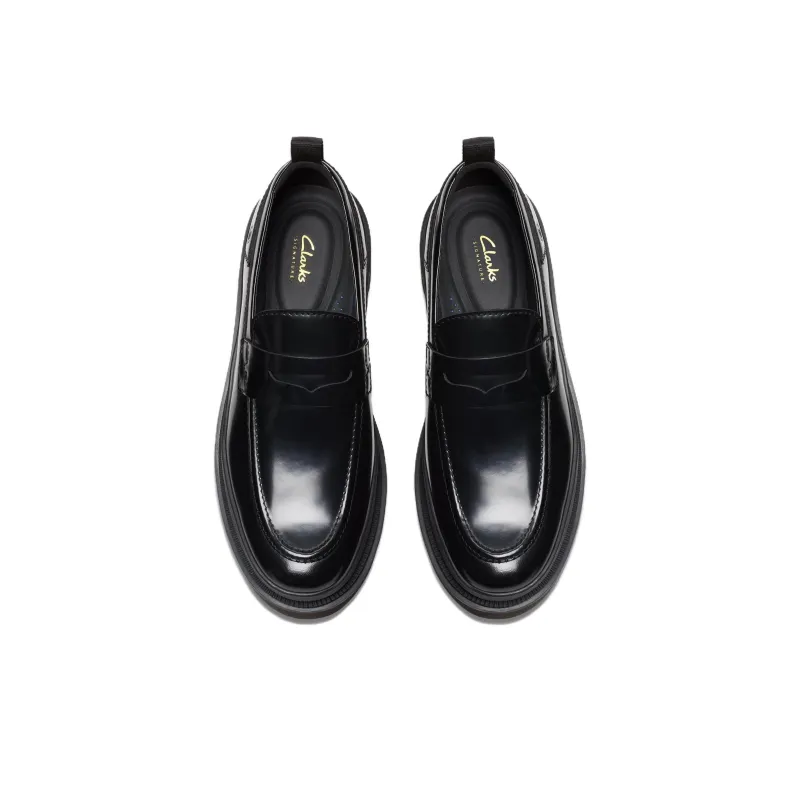Clarks Loafers Men Black-3