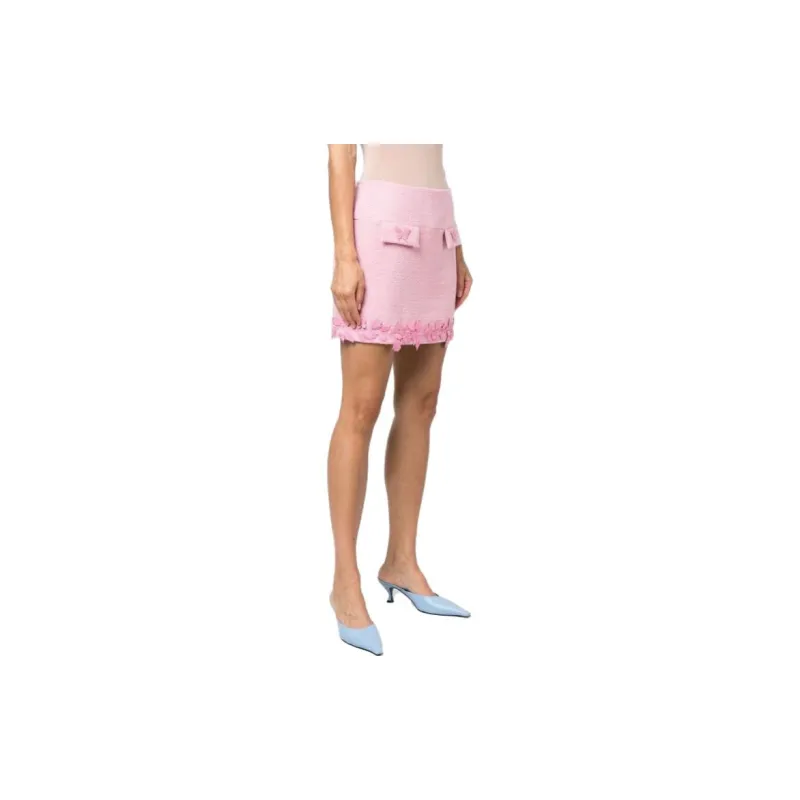Blumarine Casual Short Skirts Women's Pink-3