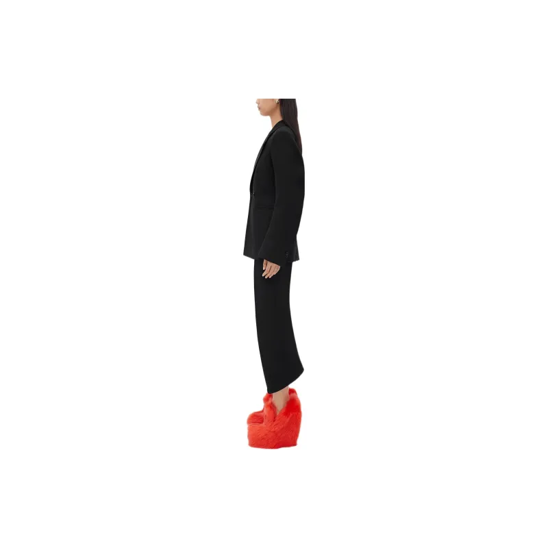 Bottega Veneta Business Suits Coats Women's Black-4