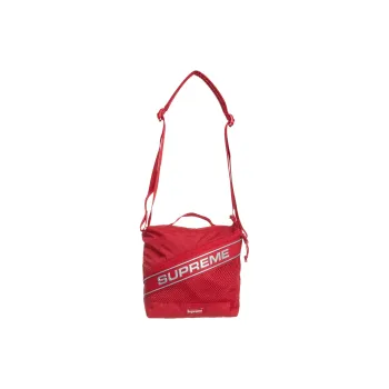 Supreme FW23 Fall/Winter Collection Water Resistant Nylon Crossbody Bags Shoulder Bags Unisex Red