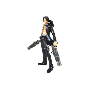 MegaHouse Portgas D. Ace One Piece Pop Strong World Theater Edition Black Eyed Ace Scale Figures