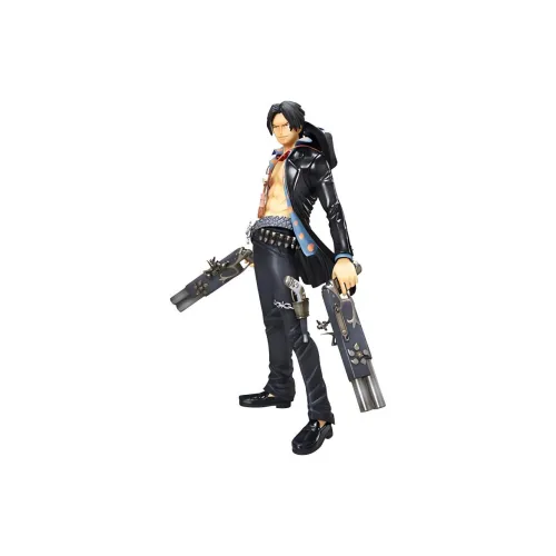 MegaHouse Portgas D. Ace One Piece Pop Strong World Theater Edition Black Eyed Ace Scale Figures