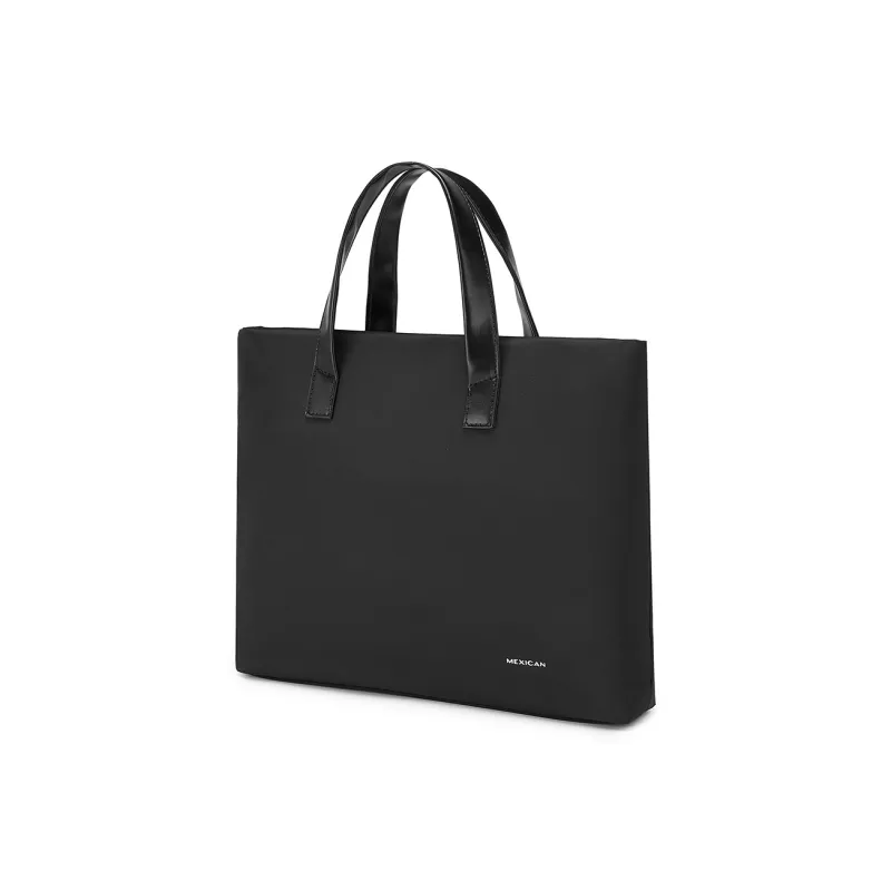 MEXICAN Fabric Briefcase, Handbag Men's Black-2