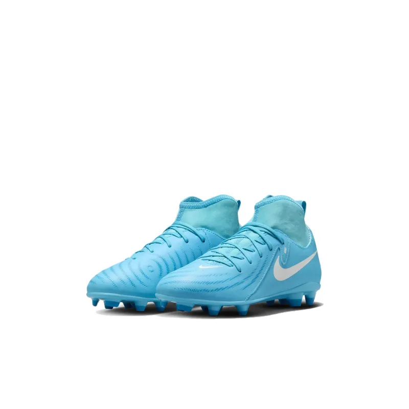 Nike Phantom Luna 2 High Top Kids' Soccer Shoes Blue White Kids'-2