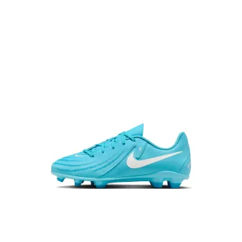 Nike Jr. Phantom GX 2 Club Anti Slip Wear Resistant Low Top Kids' Soccer Shoes Blue White Kids'