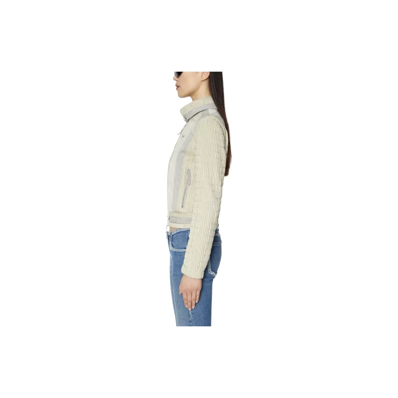 DIESEL Jackets Women's White-3