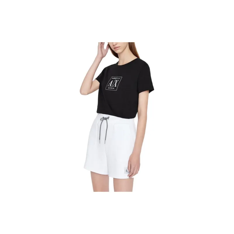 ARMANI EXCHANGE T Shirts Women's Black-3