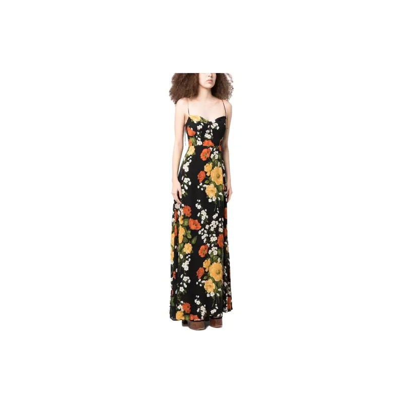 Reformation Sleeveless Dresses Women's Black-2