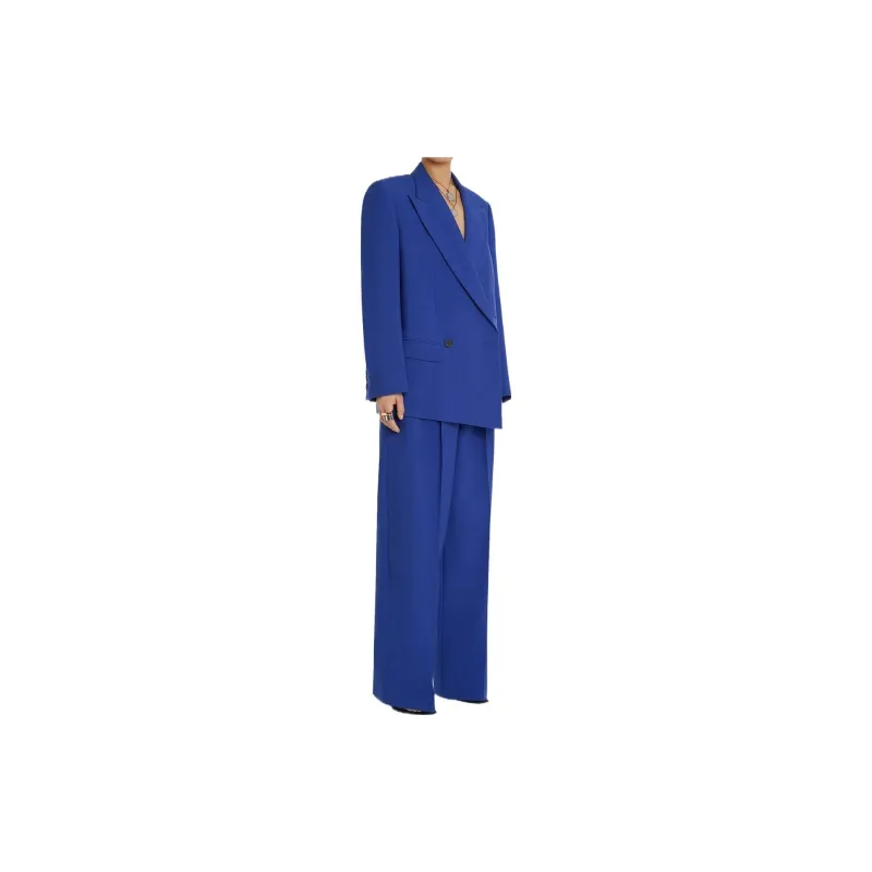 Alexander McQueen Asymmetric Double Breasted Tailored Blazer-3