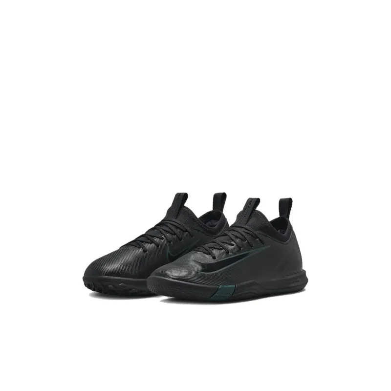 Nike Mercurial Vapor 16 Anti Slip Wear Resistant Low Top Kids' Soccer Shoes Black Kids'-2