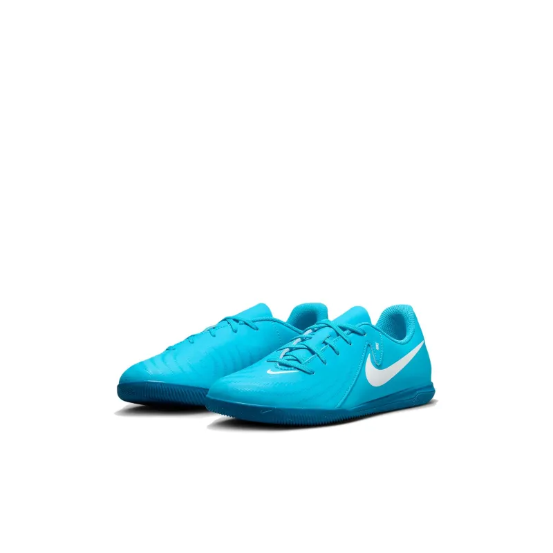 Nike Jr. Phantom GX 2 Club Slip Resistant, Abrasion Resistant, Lightweight Low Top Kids' Soccer Shoes Blue White Kids'-2