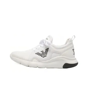 EMPORIO ARMANI EA7 Casual Shoes Men Low-Top White