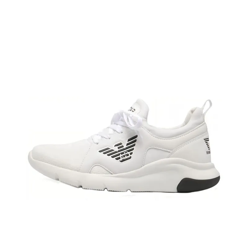EMPORIO ARMANI EA7 Casual Shoes Men Low-Top White-0