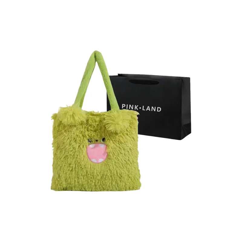 PINK·LAND Velour Shoulder Bag Regular Women's-5