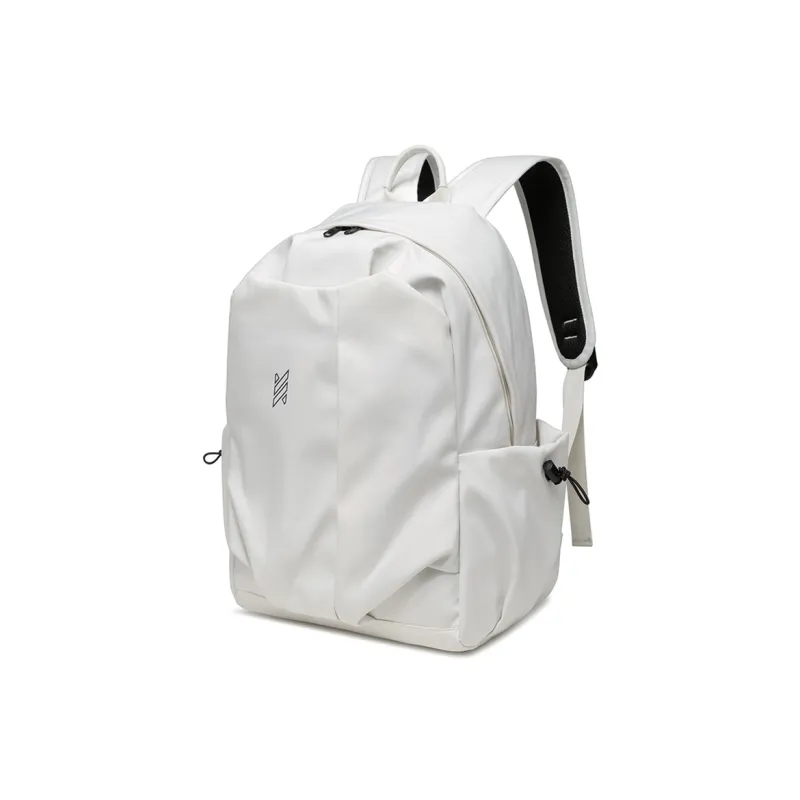 NOMK Oxford Laptop Bag Backpack Unisex Black/White/Gray/Pink/Green/Red-7