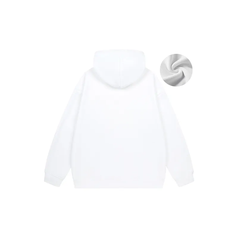 Emoji Hooded Pullover Sweatshirt Unisex-4