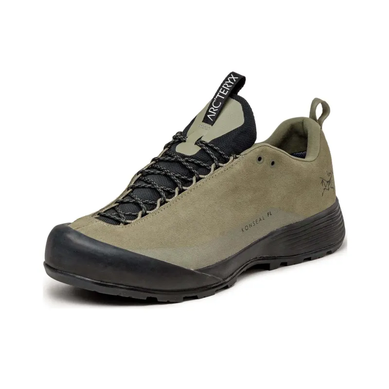 Arcteryx Konseal FL Anti-Slip Wear-Resistant Low-Top Outdoor Shoes Men's Light Brown-1