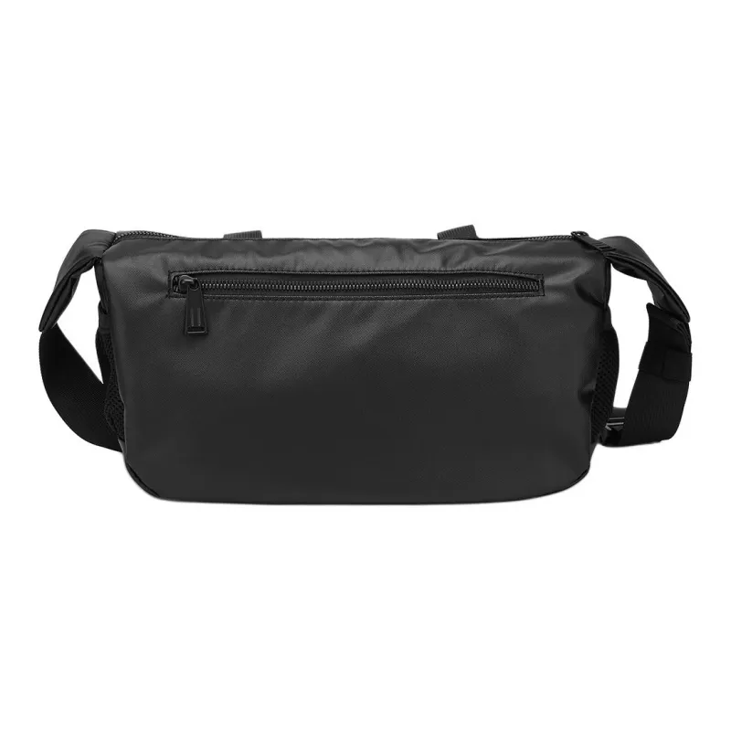 FAIRWHALE Fabric One Shoulder/Crossbody Bag Regular Men's Black/Gray Black-2
