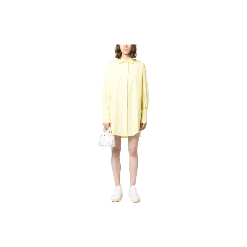Patou Long sleeve Shirt Dress-1