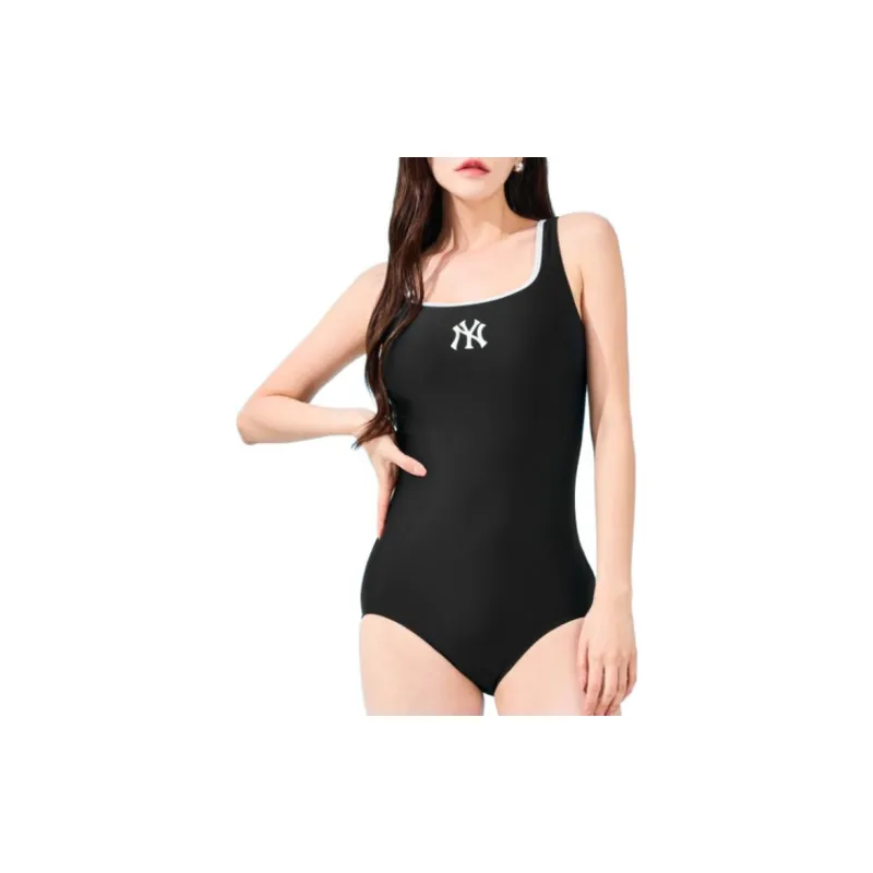 MLB One Piece Swimsuits Women's Black-2