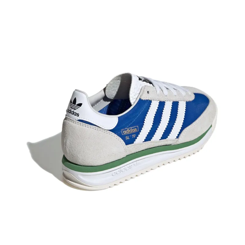 Adidas Originals Abrasion Resistant Low Top Kids Lifestyle Shoes Blue White Teenagers-3