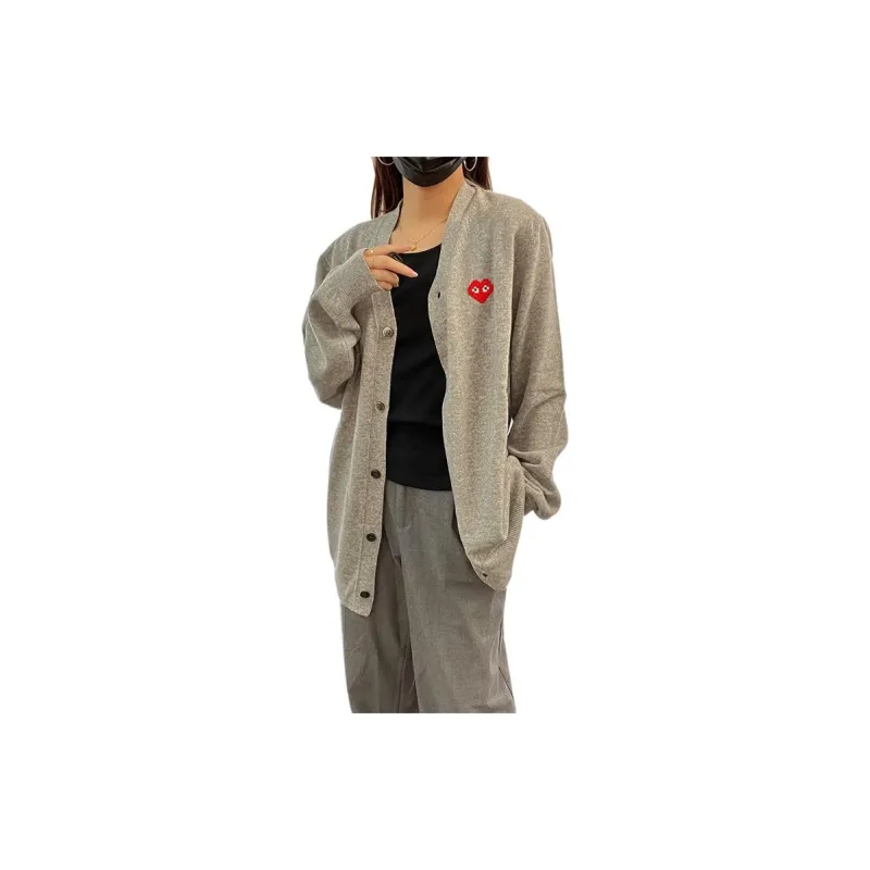 CDG Play CDG Play X INVADER Pixel Series Knitwear Women's Gray-1