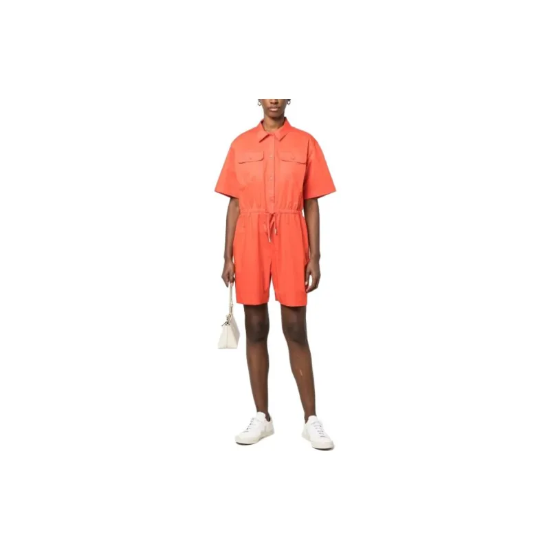 Paul Smith Drawstring Belted Playsuit-1
