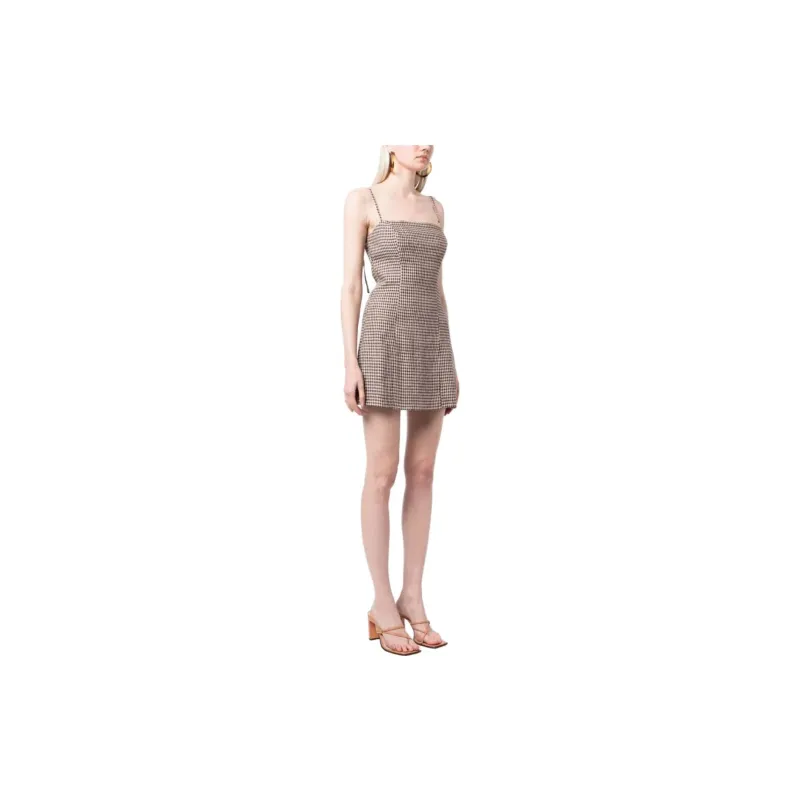 Reformation Sleeveless Dresses Women's Brown-2