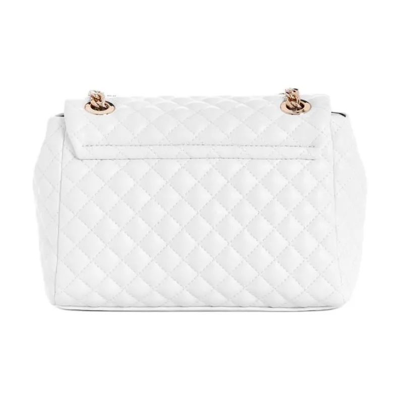 GUESS Polyurethane Portable Crossbody Bag Shoulder Bag Mini Women's White-2