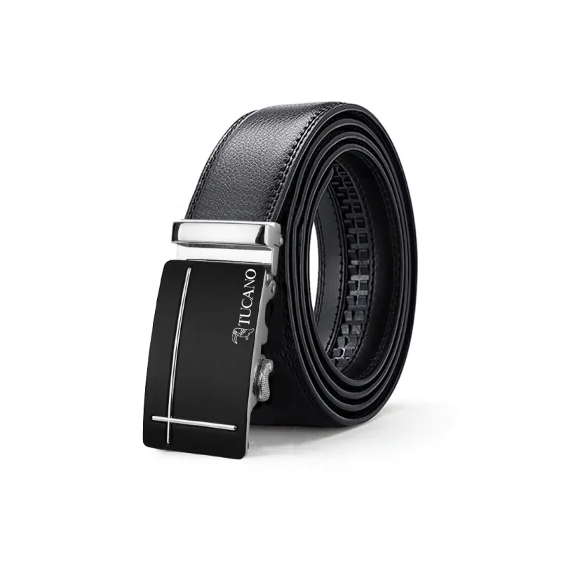 TUCANO Split Cow Leather Cow Split Leather Belts Men's Width 3.5cm-2