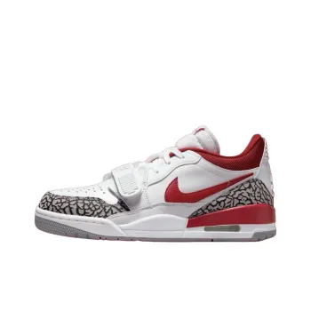 JORDAN Legacy 312 Low 'White Cement Gym Red' Women's