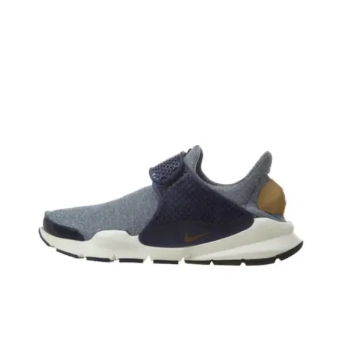 Nike Sock Dart Se Midnight Navy Golden Beige Women's