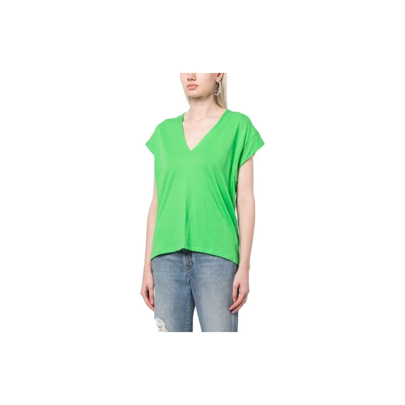 FRAME T-Shirts Women's Bright Green-3