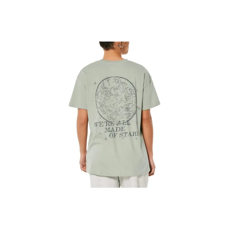 Hollister T-Shirts Women's Lime Green-2