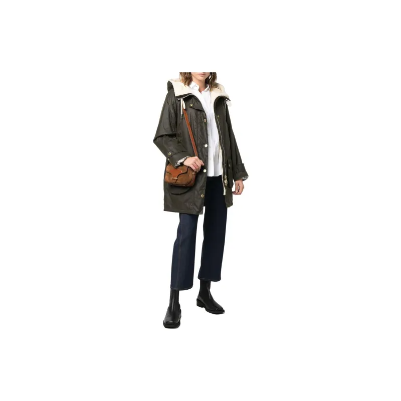 BARBOUR Jackets Women's Army Green-1