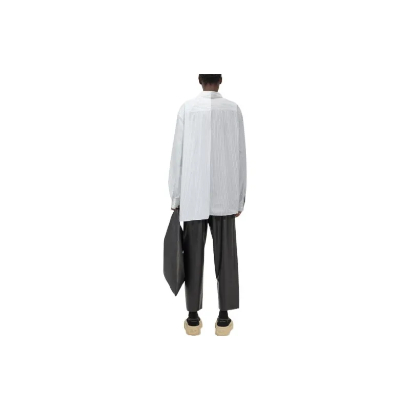 MM6 Maison Margiela Shirt Women's White Gray-1