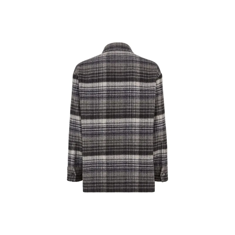 FENDI Single Breasted Striped Go To Jacket-1