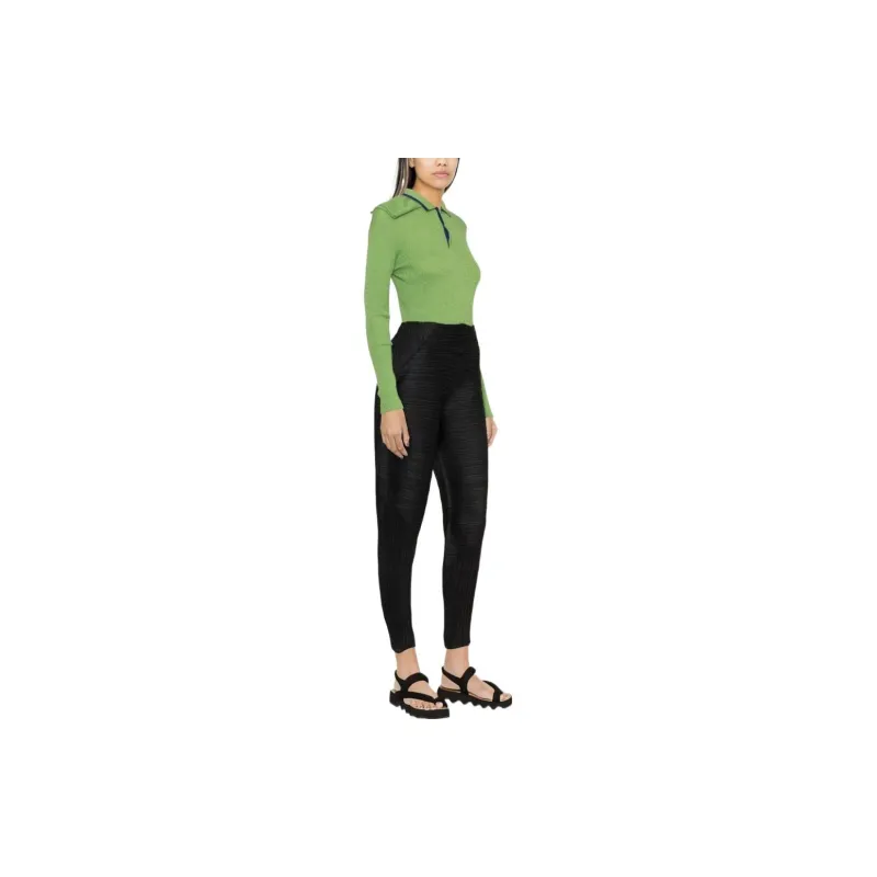 PLEATS PLEASE ISSEY MIYAKE SS23 Casual Pants Women's Black-3