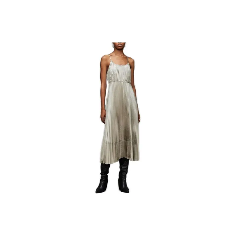 ALLSAINTS Two Piece Skirt Sets Women's White+Khaki-2