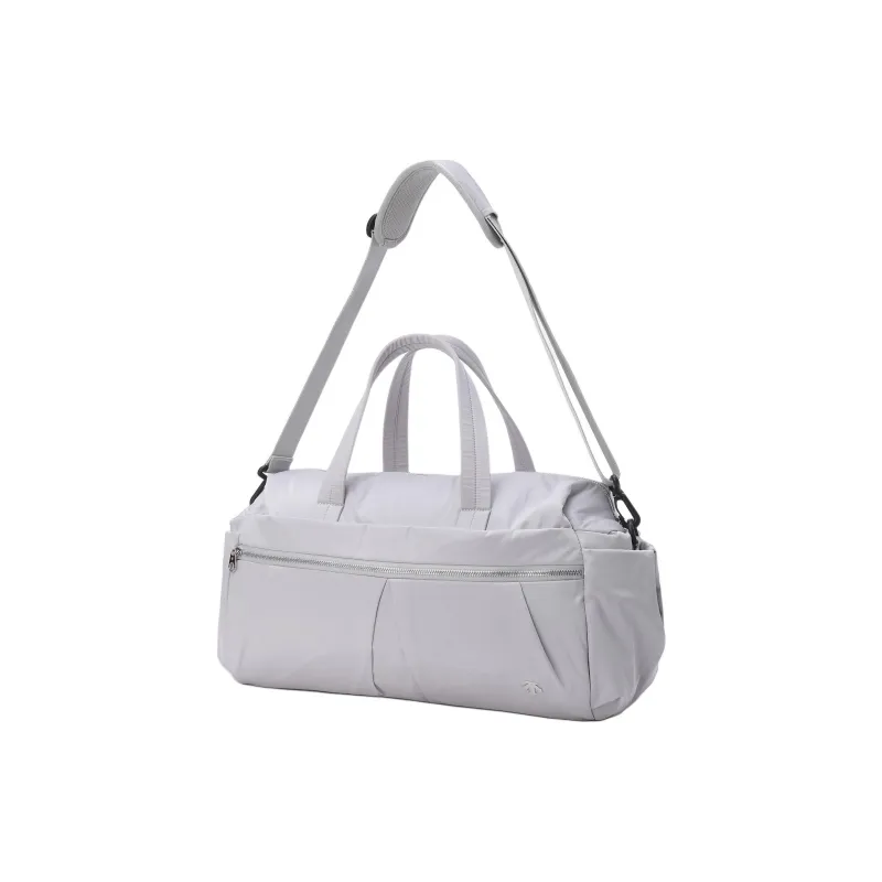 DESCENTE Polyester Gym Bag Medium Size Women's Silver-2