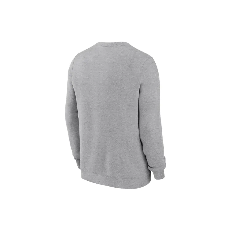 Jordan Oklahoma Sooners Primetime Primary Stack Men's Jordan College Pullover Crew-1