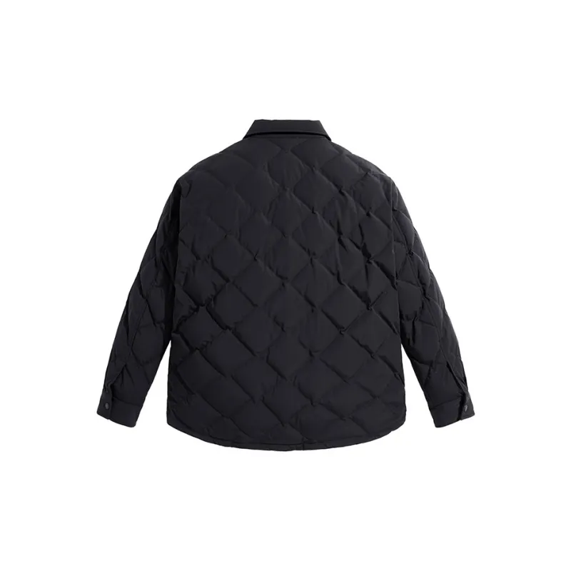 PEACEBIRD MEN Master Collection Down Jacket Unisex Black-5