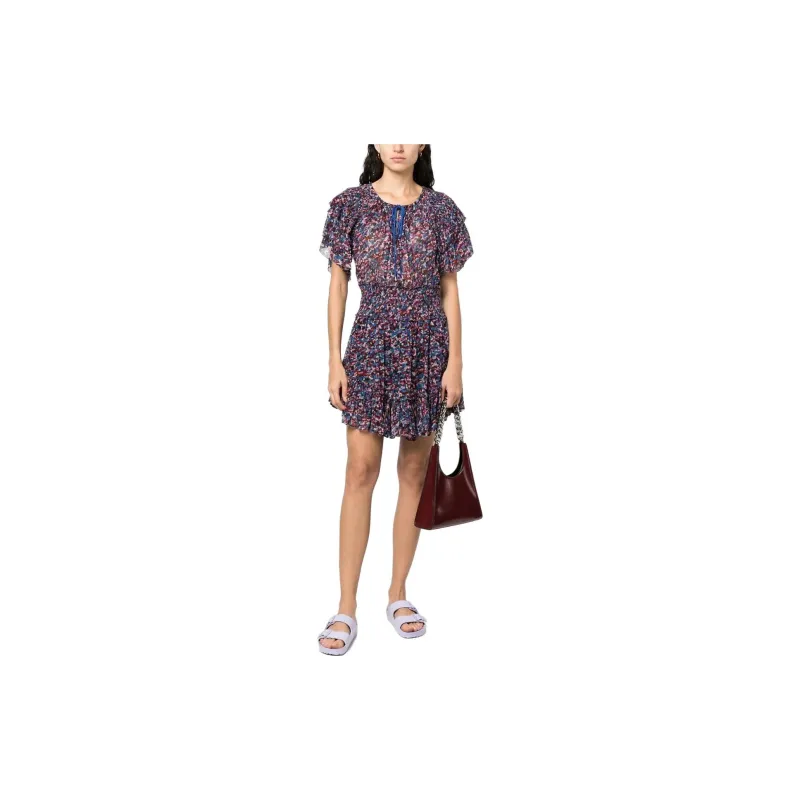 ISABEL MARANT ETOILE Florise Floral print Mini Dress-1