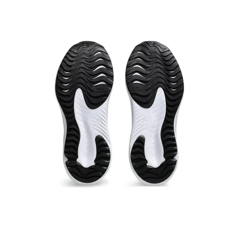 Asics Anti Slip Wear Resistant Low Top Kids' Running Shoes Black Kids'-5