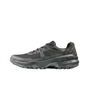 MAMMUT Sertig II Anti Slip Wear Resistant Low Top Hiking Shoes Men's Black Brown