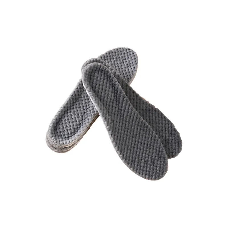 Footprint Tribe PU Pineapple Pattern Flannel Outer Lining Insoles Unisex-8