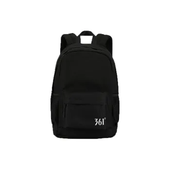 361° Polyester Backpack Unisex Black/White